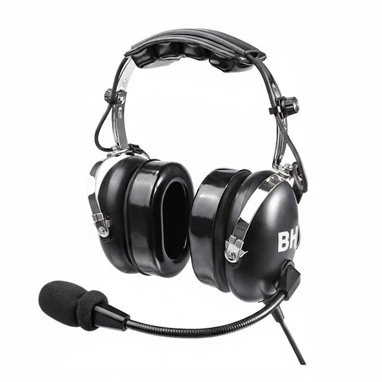 BH Aviation Alpha Lite Durable Aviation Headset Hero Photo