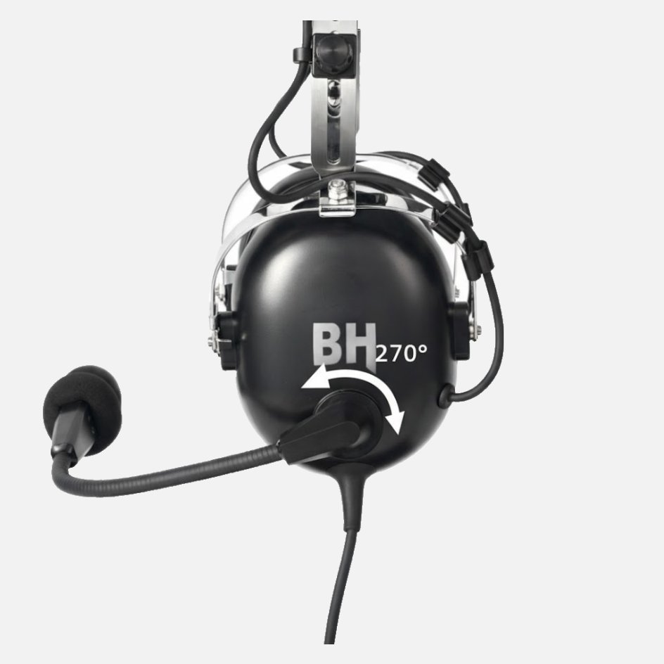 BH Aviation Headset Alpha Lite Microphone Boom