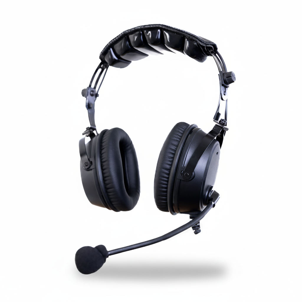 BH Aviation Alpha | Lightweight ANR Headset with Bluetooth for Professional & Frequent Pilots